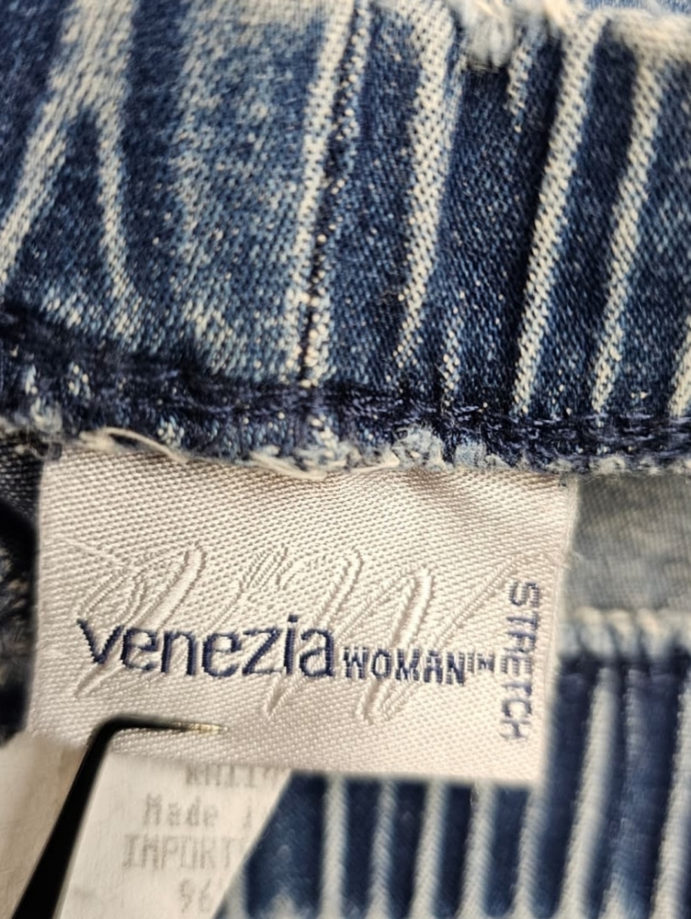 Venezia Women's Pull On Stretch Plus Size Petite Jeans, Sz 20WP - Picture 7 of 9